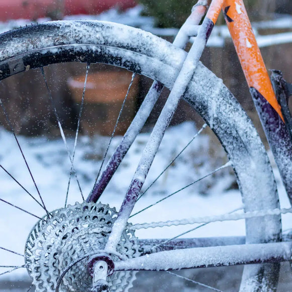 Cleaning your bike in winter